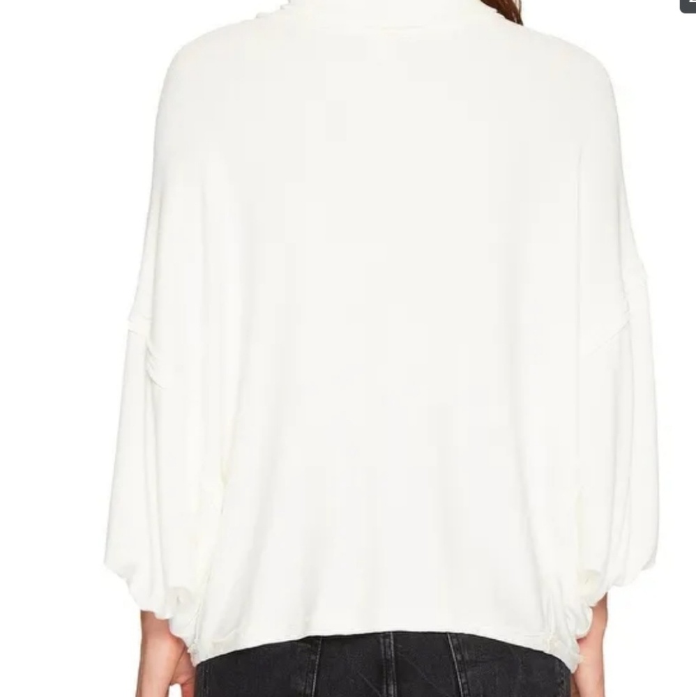 Free People Batwing Turtleneck Top - Picture 3 of 5